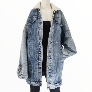 Rare ZIGGY! Unisex Oversized Denim Jean Jacket
